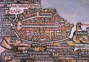 Jerusalem Madaba_map